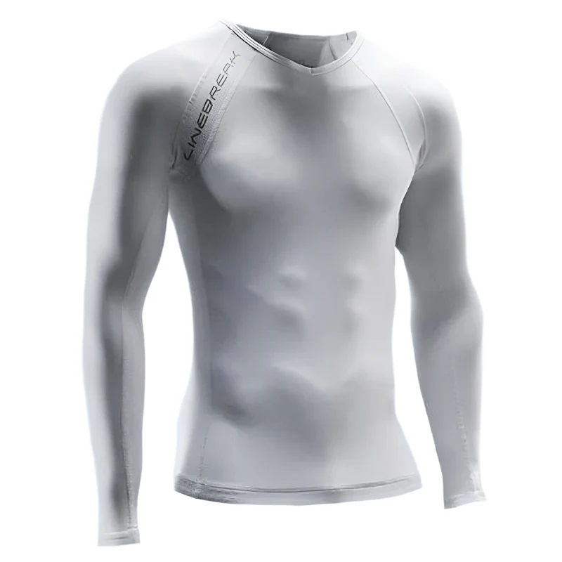 Linebreak Mens Longsleeve Compression Top