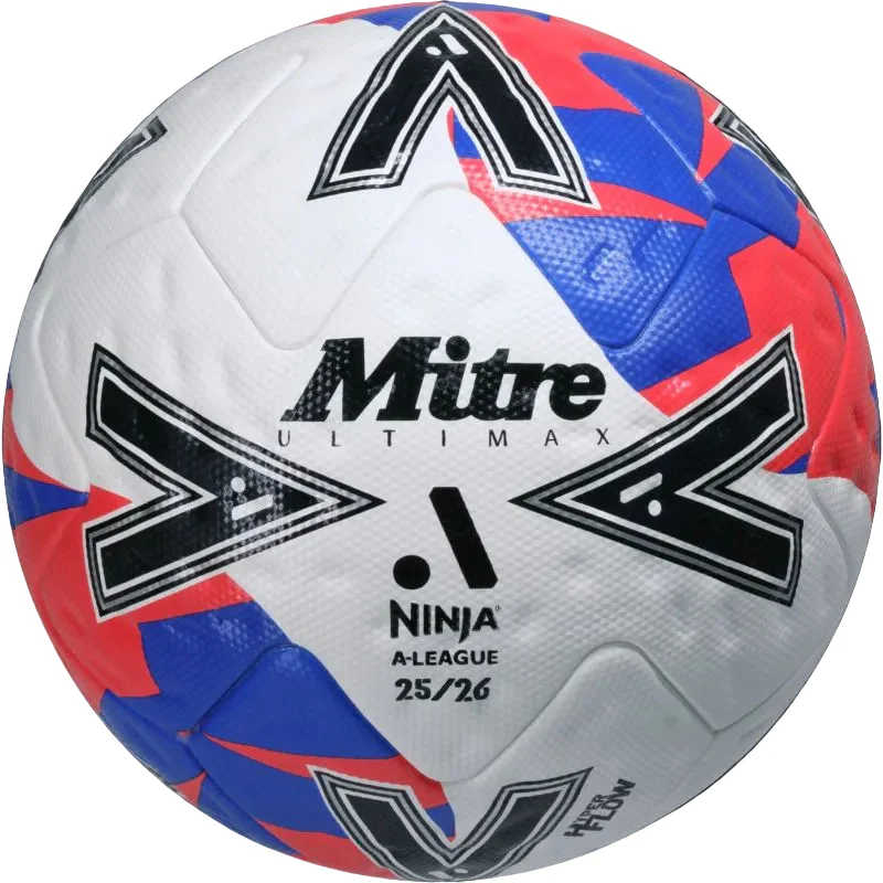 Mitre A-Leagues Ultimax Pro Match Soccer Ball - Image 2
