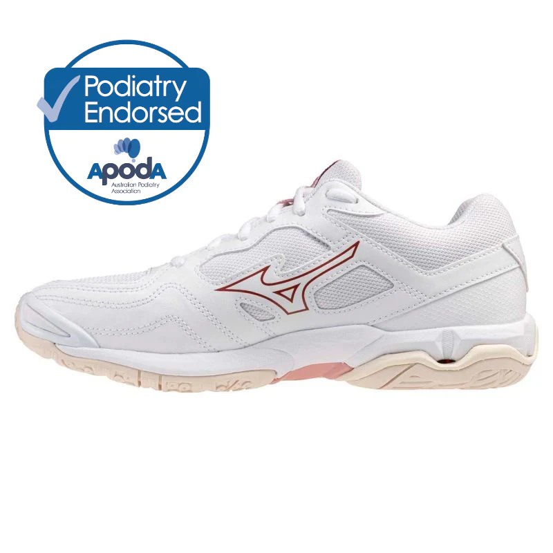 Mizuno Wave Phantom 3 D WIDE Womens Netball Shoes - Image 2