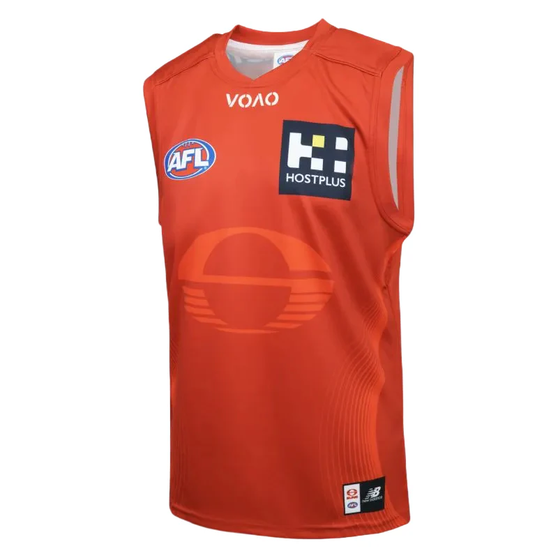 New Balance Gold Coast Suns 2026 AFL Home Adult Replica Guernsey
