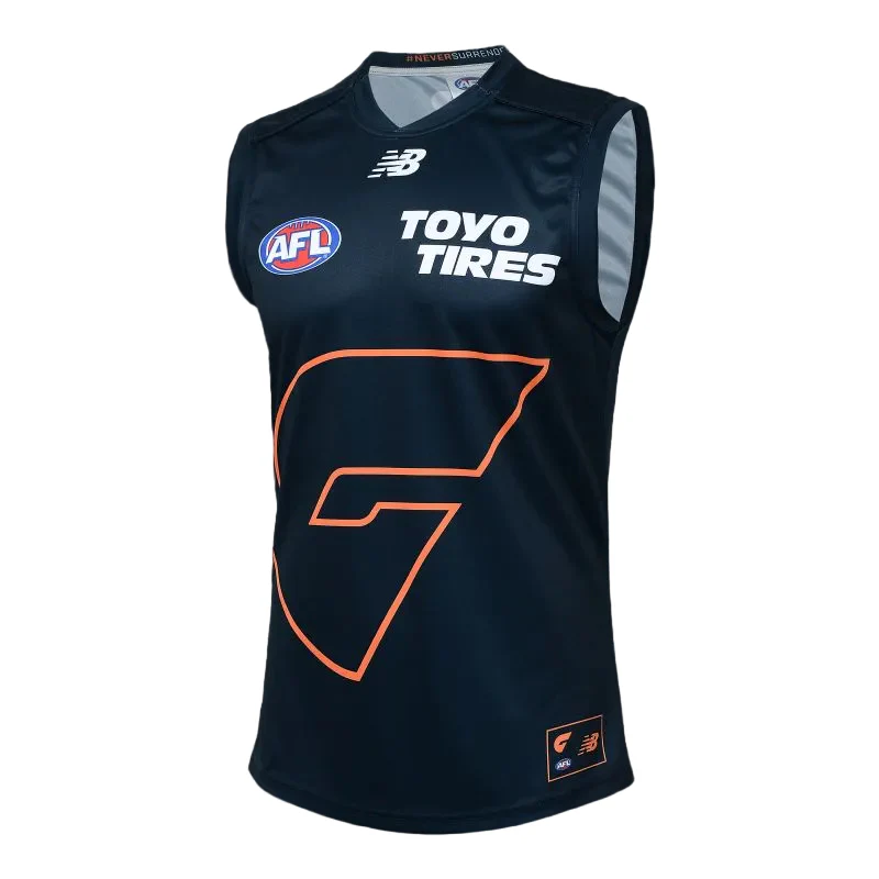 New Balance GWS Giants 2026 AFL Away Adult Replica Guernsey