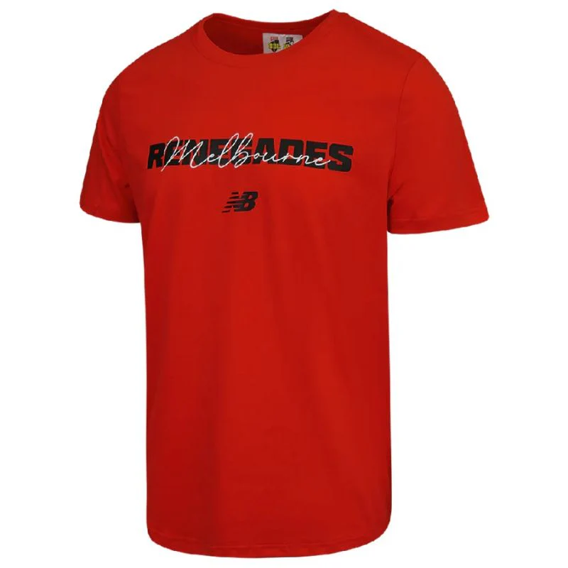 New Balance Melbourne Renegades Red Youth Travel Tee
