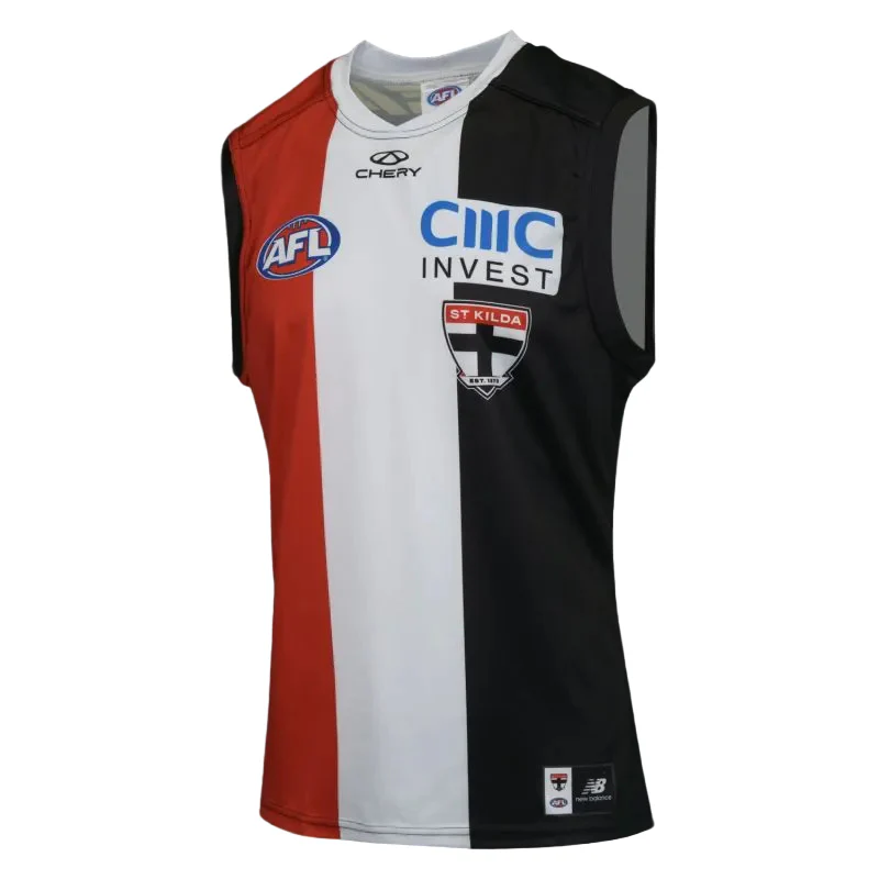 New Balance St Kilda Saints 2026 AFL Home Kids Replica Guernsey