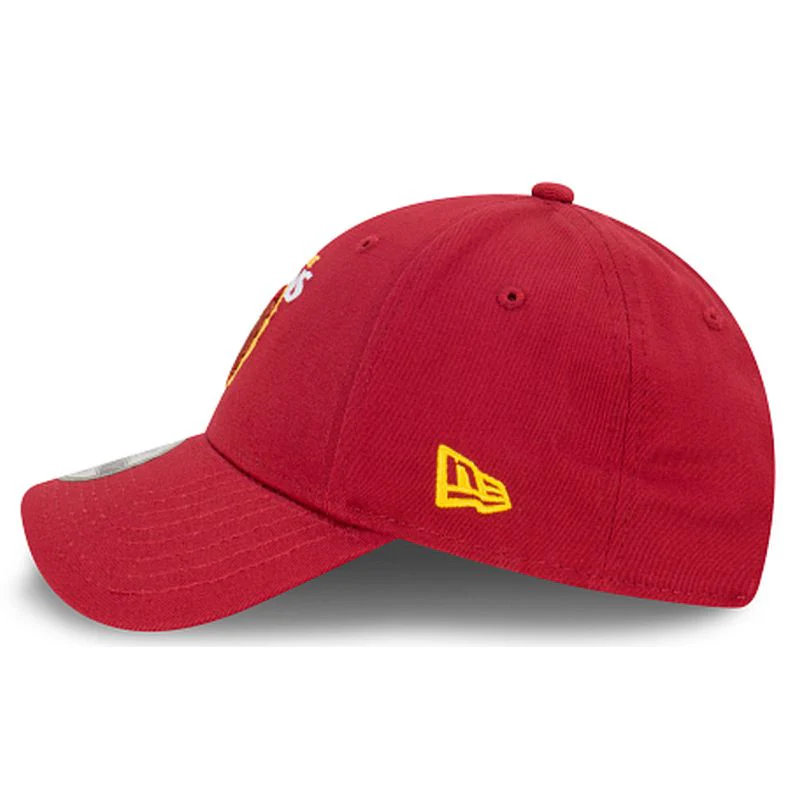 New Era Brisbane Lions Official Team Colours 9FORTY Cloth Strap - Image 5
