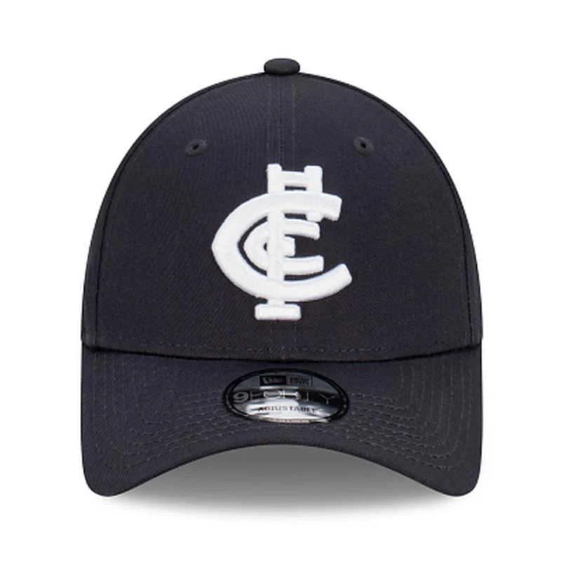 New Era Carlton Blues Official Team Colours 9FORTY Cloth Strap - Image 3
