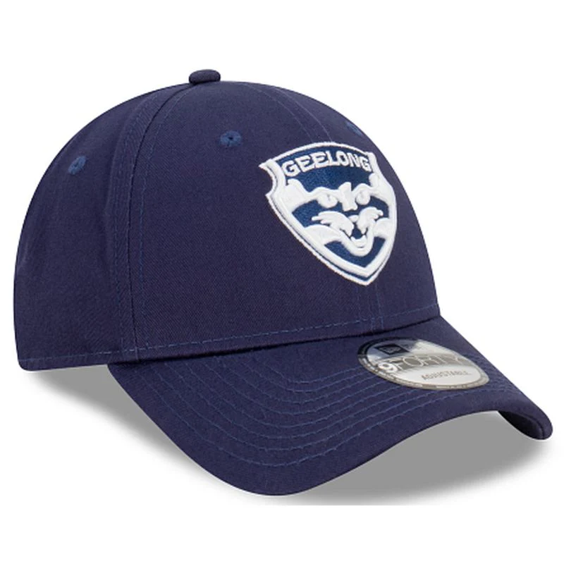 New Era Geelong Cats Official Team Colours 9FORTY Cloth Strap - Image 2