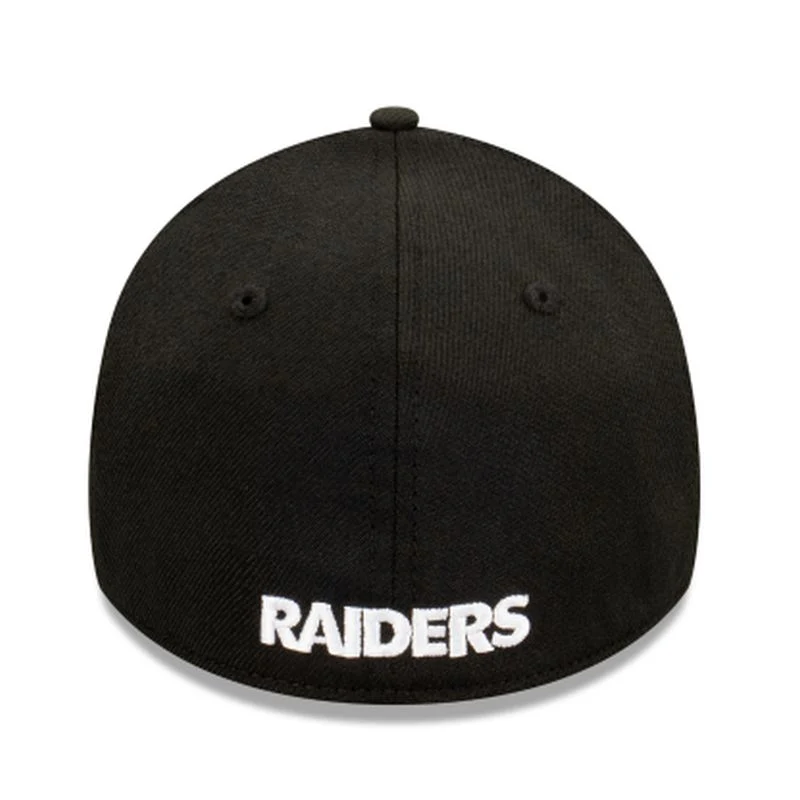 New Era Las Vegas Raiders Black 39THIRTY Stretch Fit - Image 2