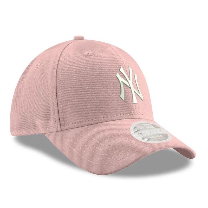 New Era New York Yankees Pink Womens Fit 9FORTY - Image 2