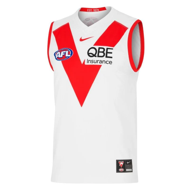 Nike Sydney Swans Adult 2026 AFL Heritage Adult Replica Guernsey