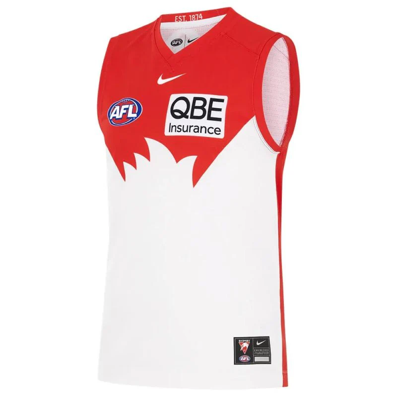 Nike Sydney Swans Kids 2026 AFL Replica Home Guernsey