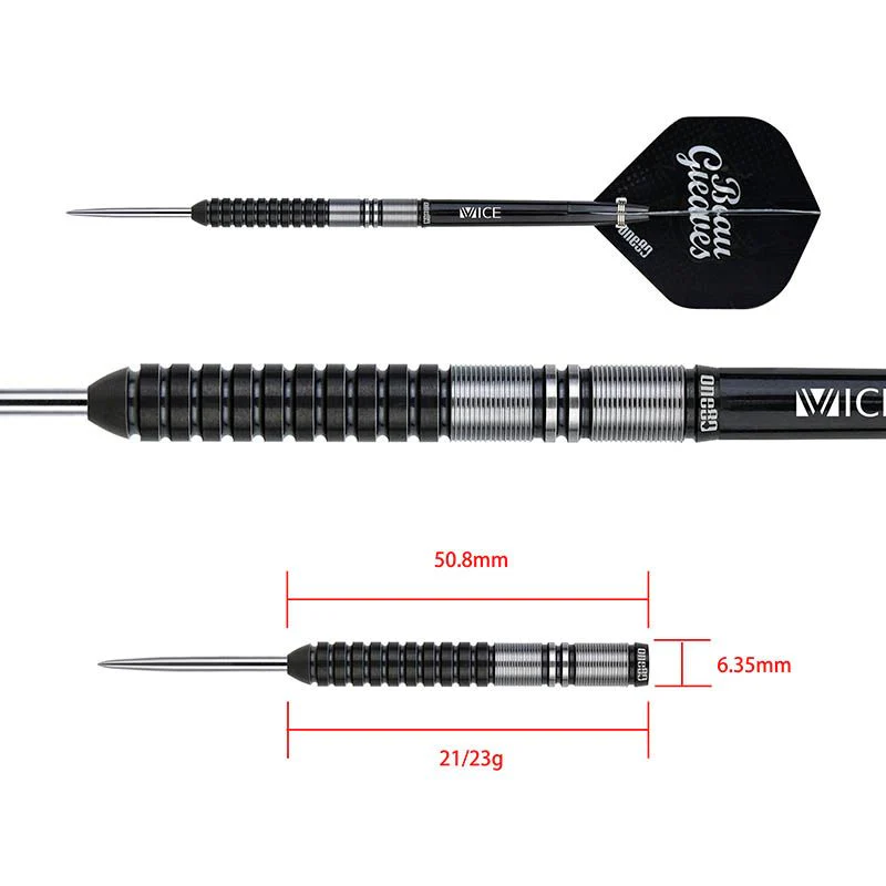 One80 Beau Greaves 90% Tungsten Black Edition Darts - Image 2