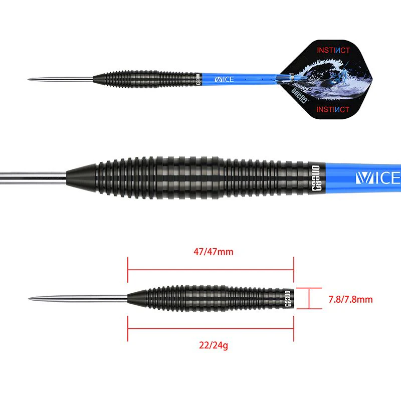 ONE80 Night Hunter Endurance 90% Tungsten Darts - Image 2