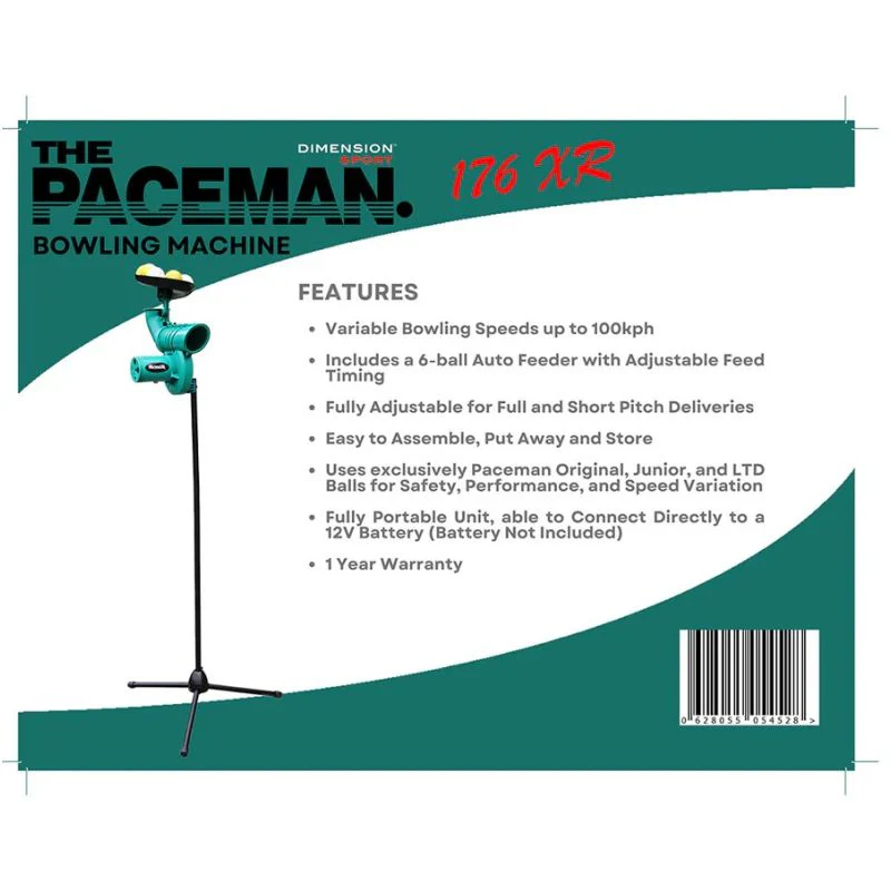 Paceman 176 XR Cricket Bowling Machine - Image 2