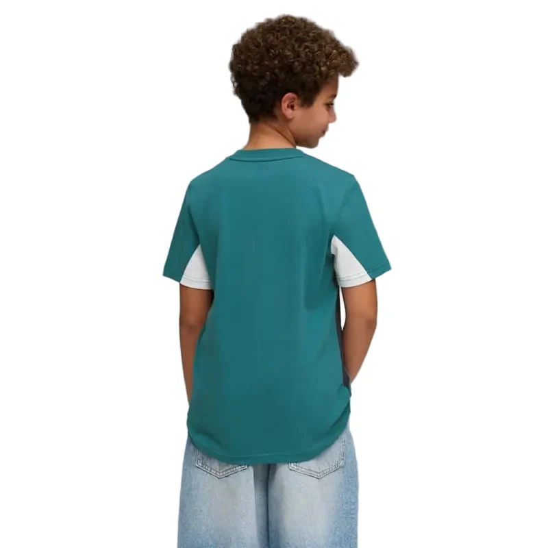 PUMA Boys Essentials Block Tee - Image 2