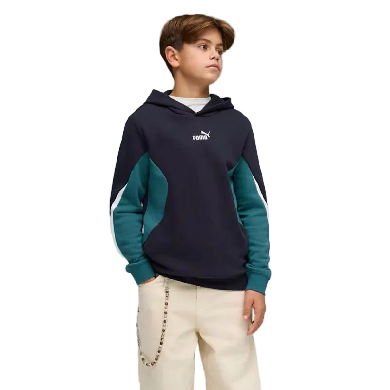 PUMA Boys Essentials Block Hoodie