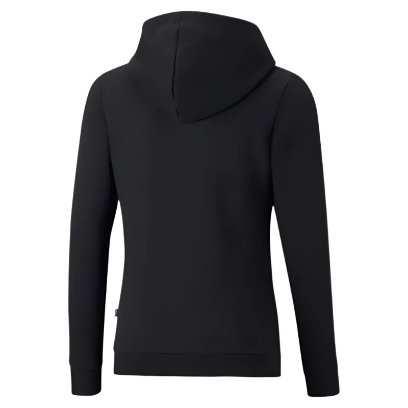 PUMA Girls Essential Logo Hoodie - Image 2