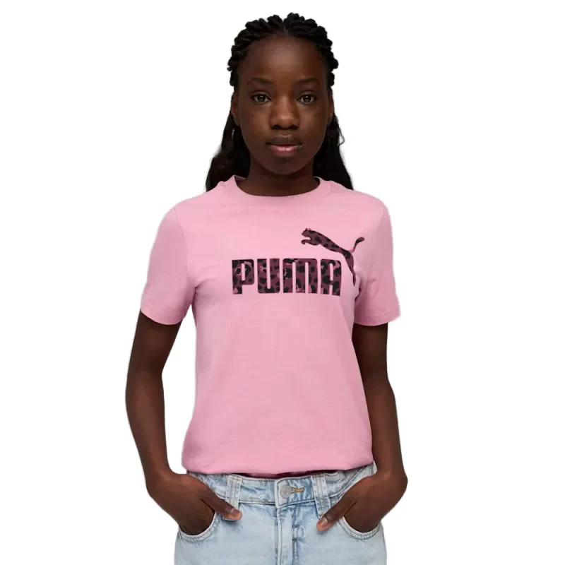 PUMA Girls Essentials Animal Graphic Tee