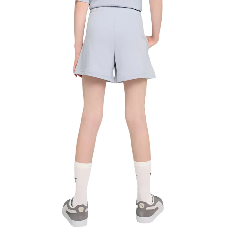 PUMA Girls Essentials No.1 Logo Shorts - Image 2