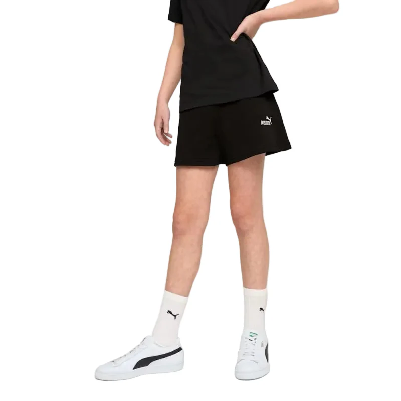PUMA Girls Essentials No.1 Logo Shorts