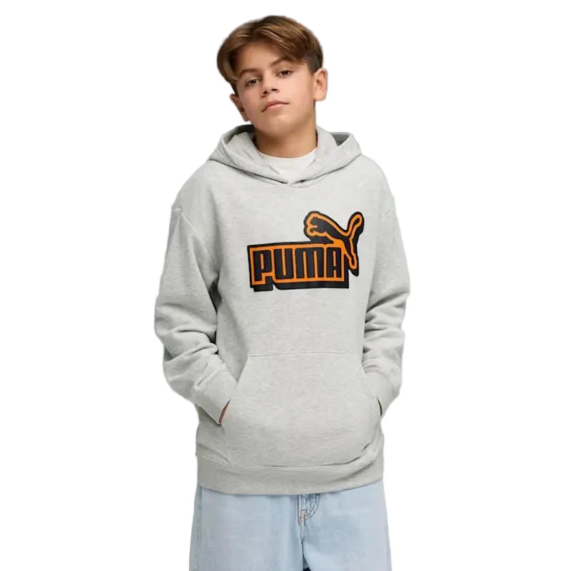 PUMA Boys Essentials Logo LAB Relaxed Hoodie