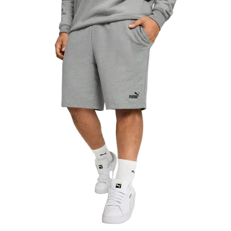 PUMA Mens Essentials No.1 10-inch Logo Shorts