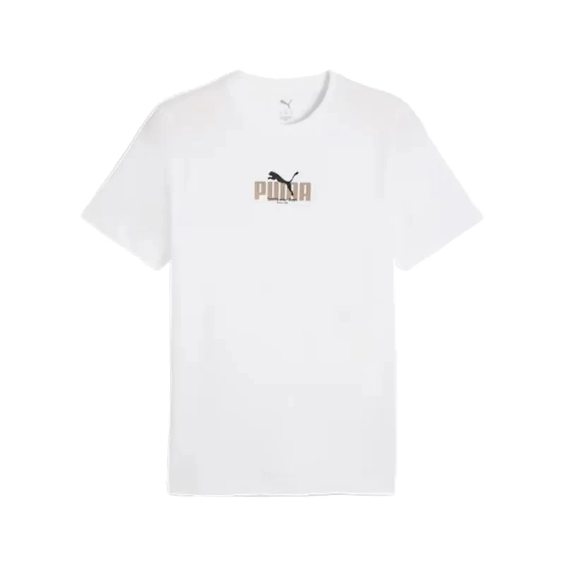 PUMA Mens Graphic PUMA Wording Tee