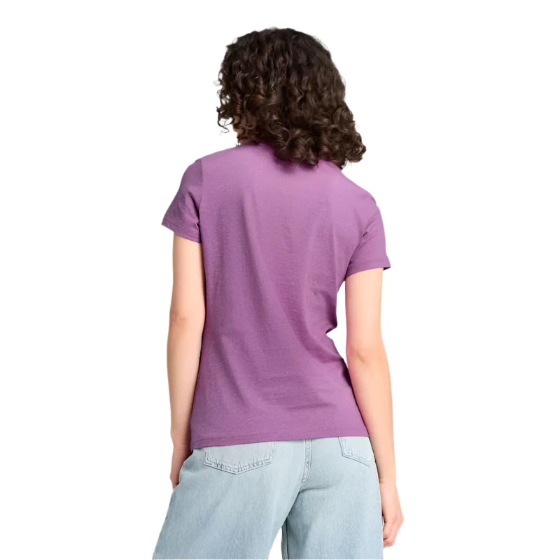 PUMA Womens Essentials No.1 Logo Heather Tee - Image 2