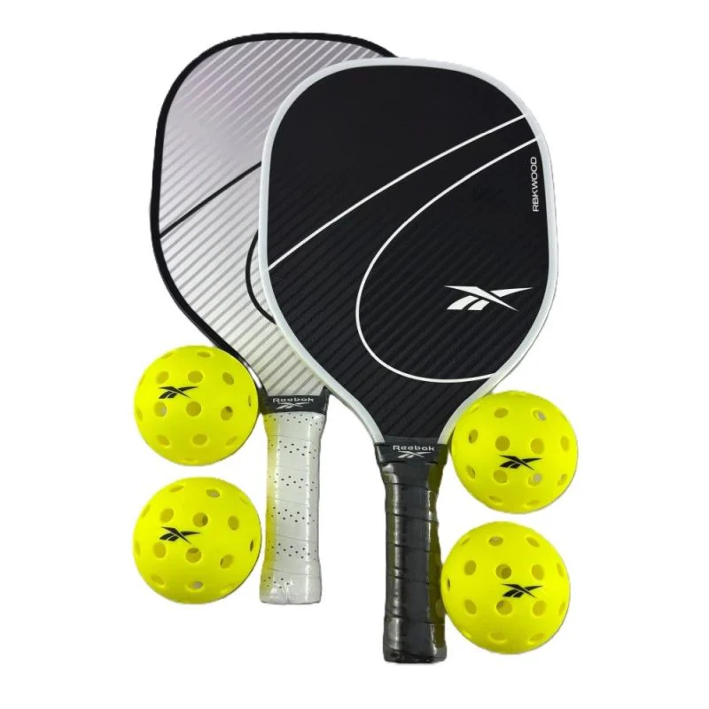 Reebok Premium Wood 2 Player Pickleball Set