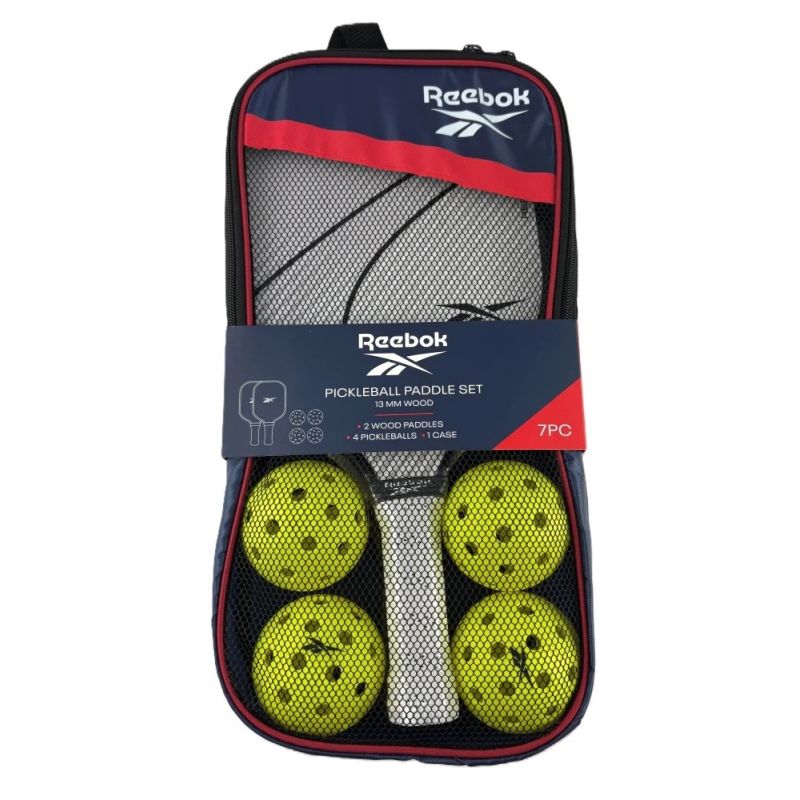 Reebok Premium Wood 2 Player Pickleball Set - Image 2