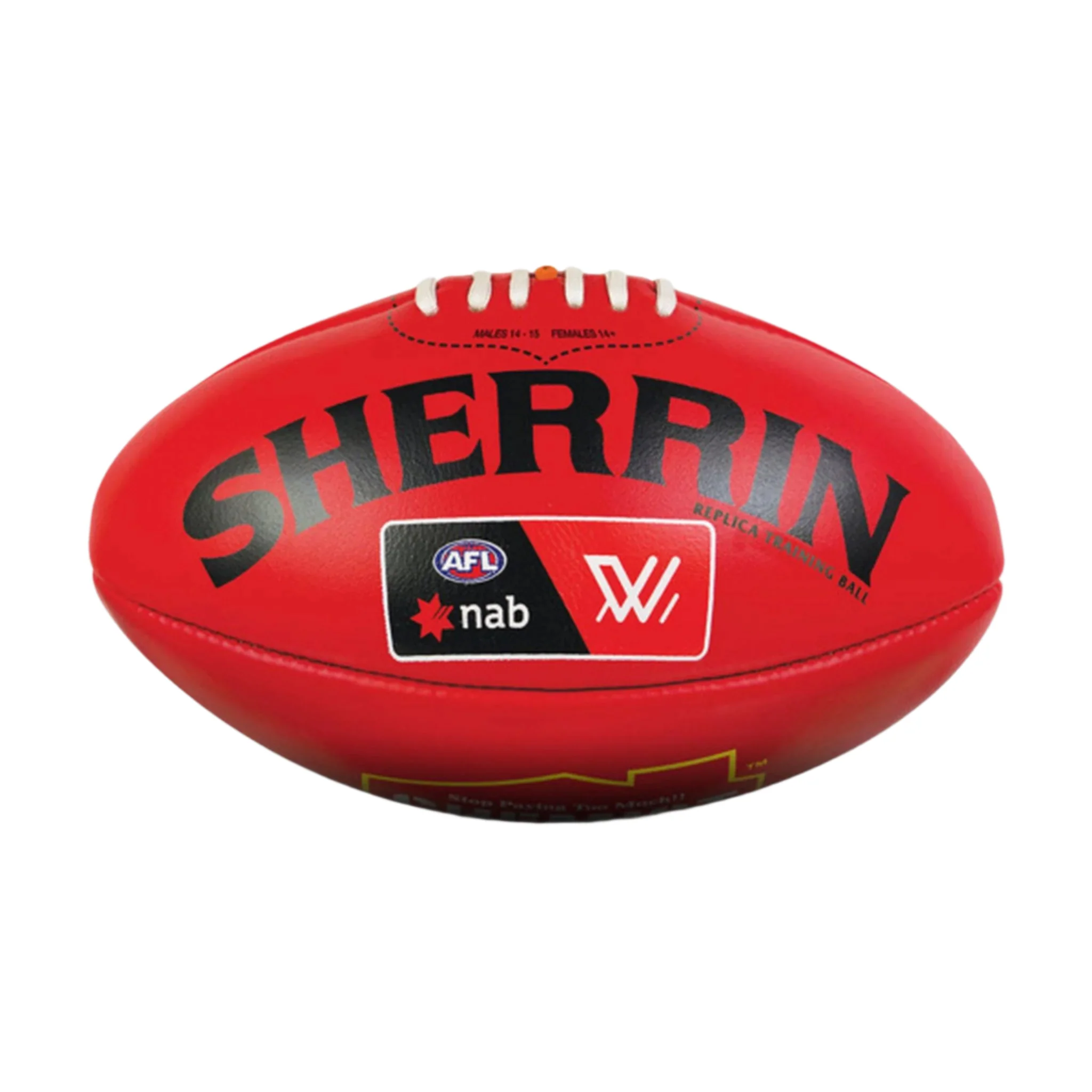 Sherrin AFLW Replica Leather Training Football