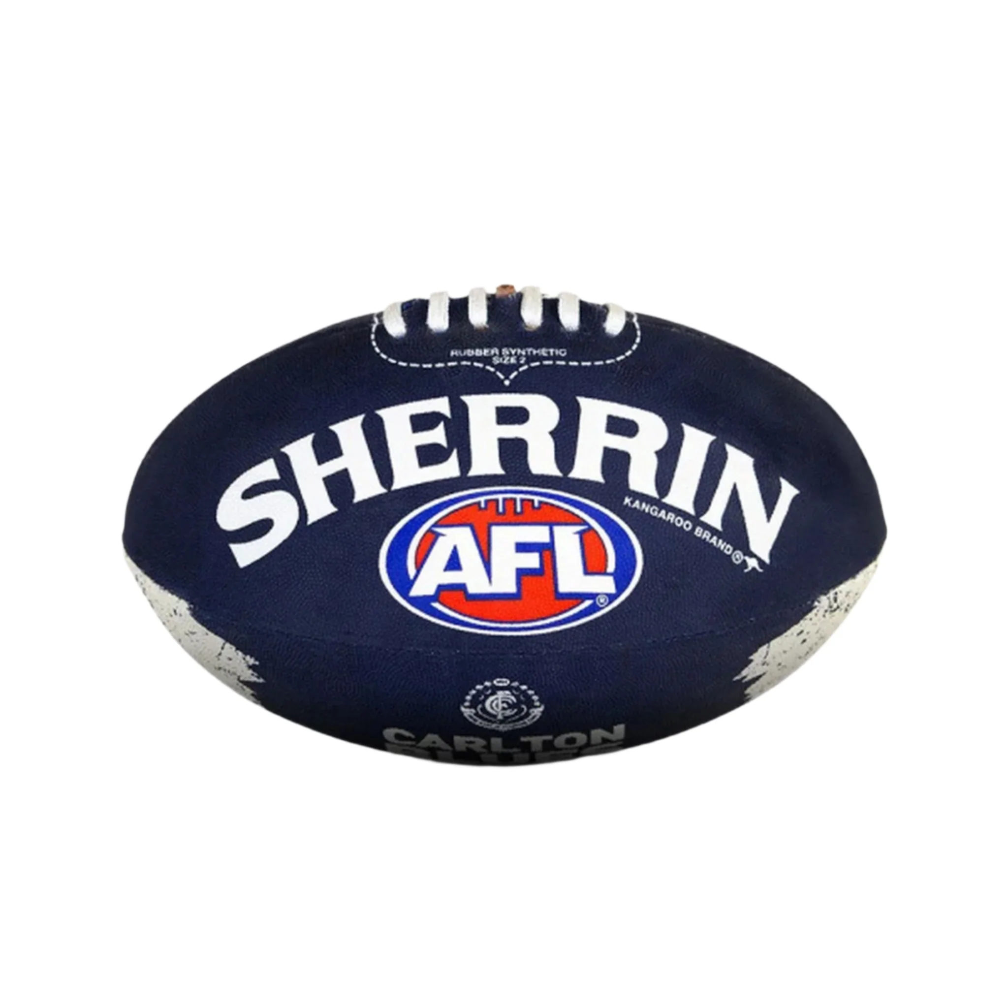 Sherrin Carlton Blues PVC Song Football