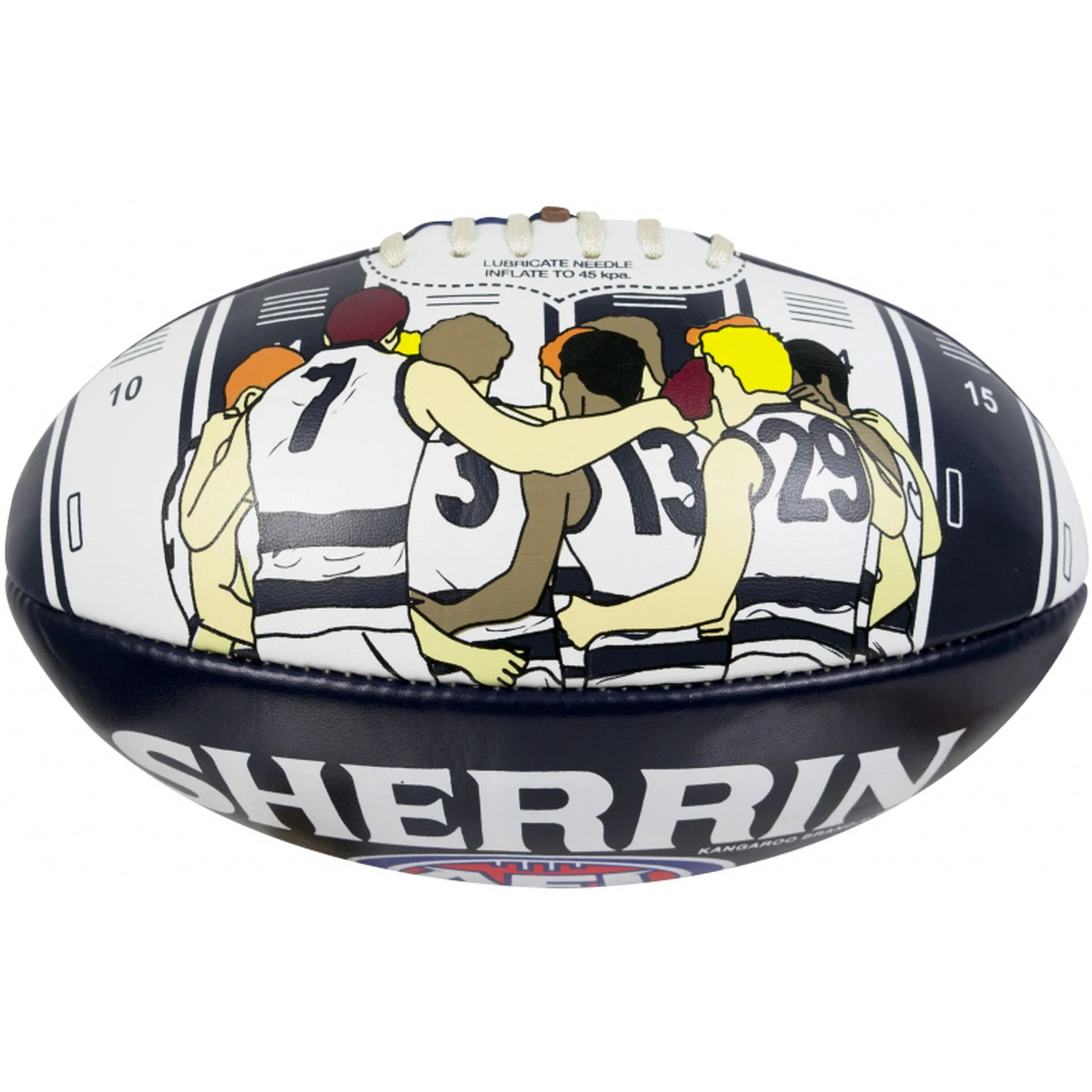 Sherrin Geelong Cats PVC Song Football