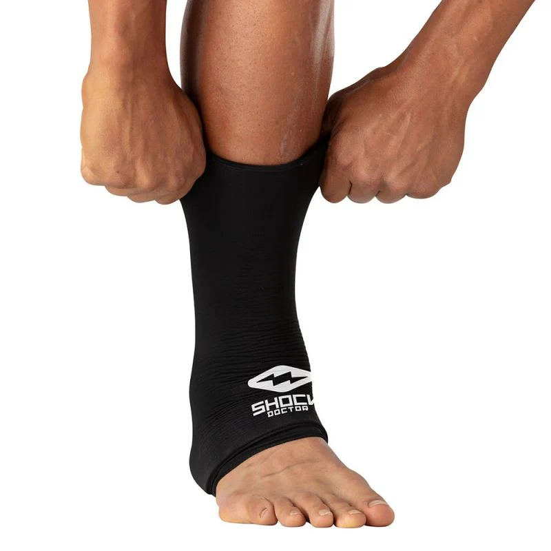 Shock Doctor Flex Ice Therapy Ankle Compression Sleeve - Image 2