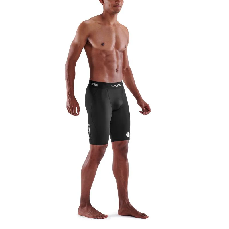 SKINS Mens Series 1 Compression Half Tights - Image 4