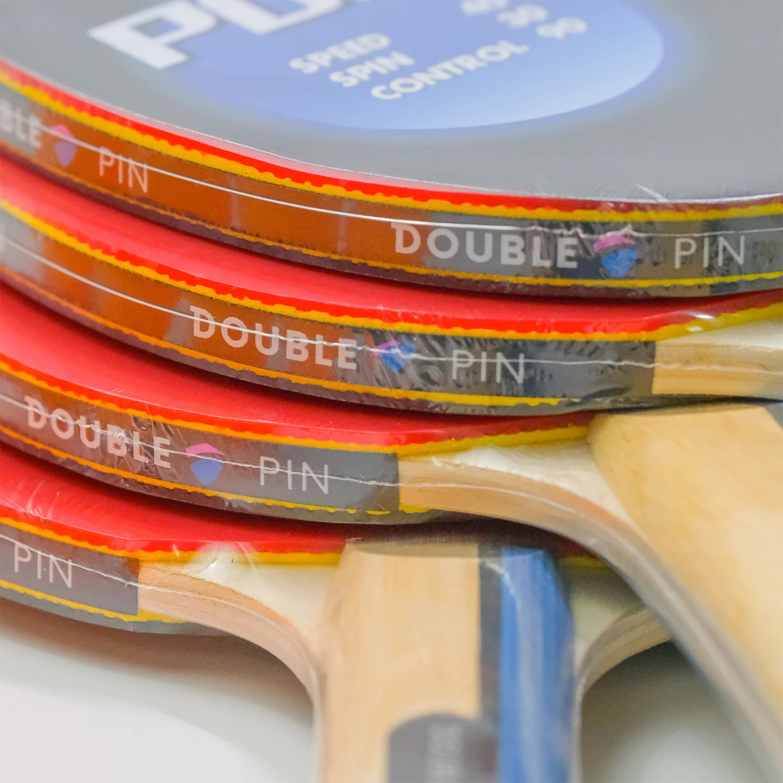 Double Spin 4 Player Deluxe Table Tennis Set - Image 4