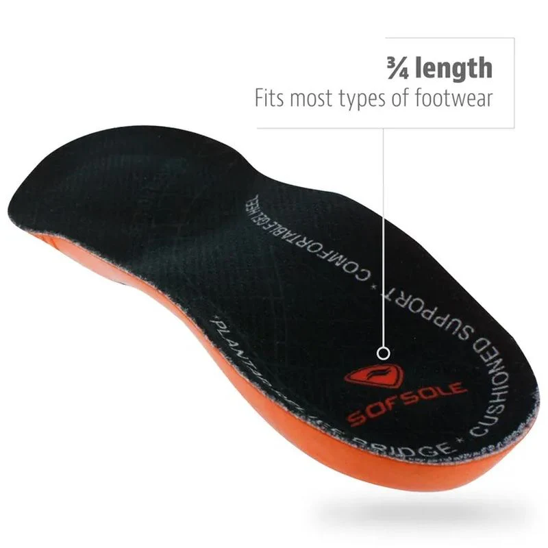 SOF SOLE 3/4 Length Plantar Fascia Mens Insole - Image 5
