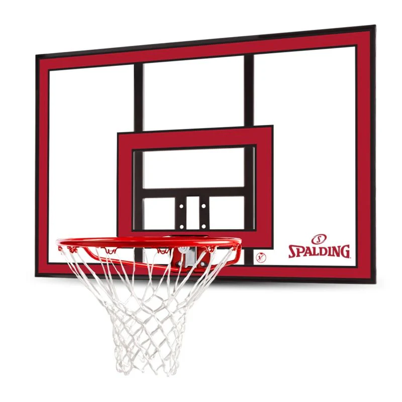 Spalding 44-inch Polycarbonate Backboard Combo with Bracket
