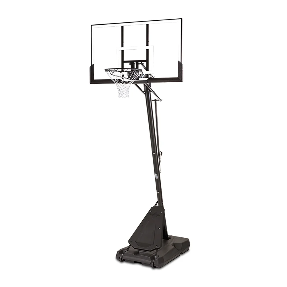 Spalding 48-inch Platinum Acrylic Portable Basketball Hoop - Image 2