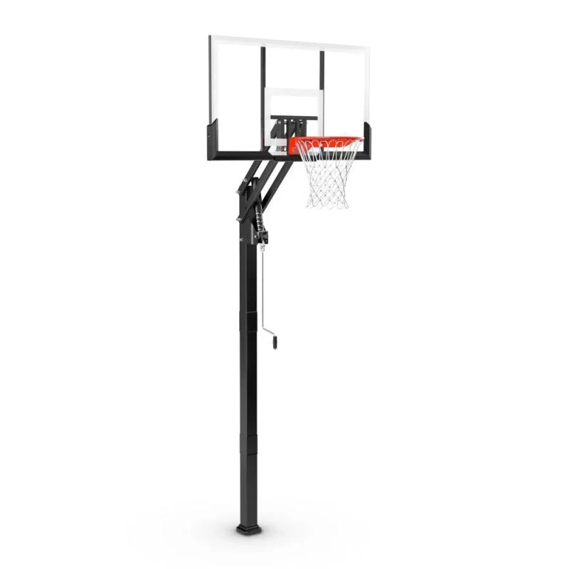 Spalding 54-inch U-Turn Acrylic GOLD Inground Basketball Hoop - Image 2