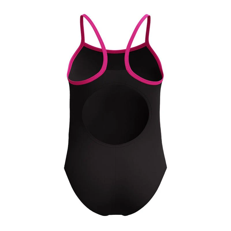 Speedo Girls Plastisol Placement Thinstrap Muscleback One Piece - Image 2