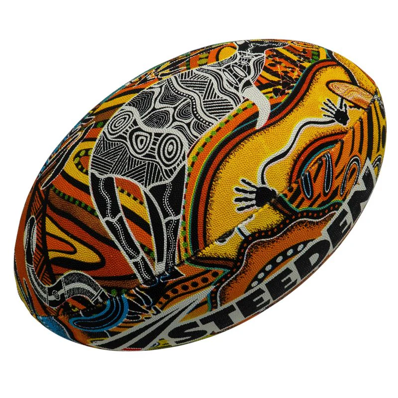 Steeden NRL Indigenous All Stars Supporter Rugby Ball - Image 3