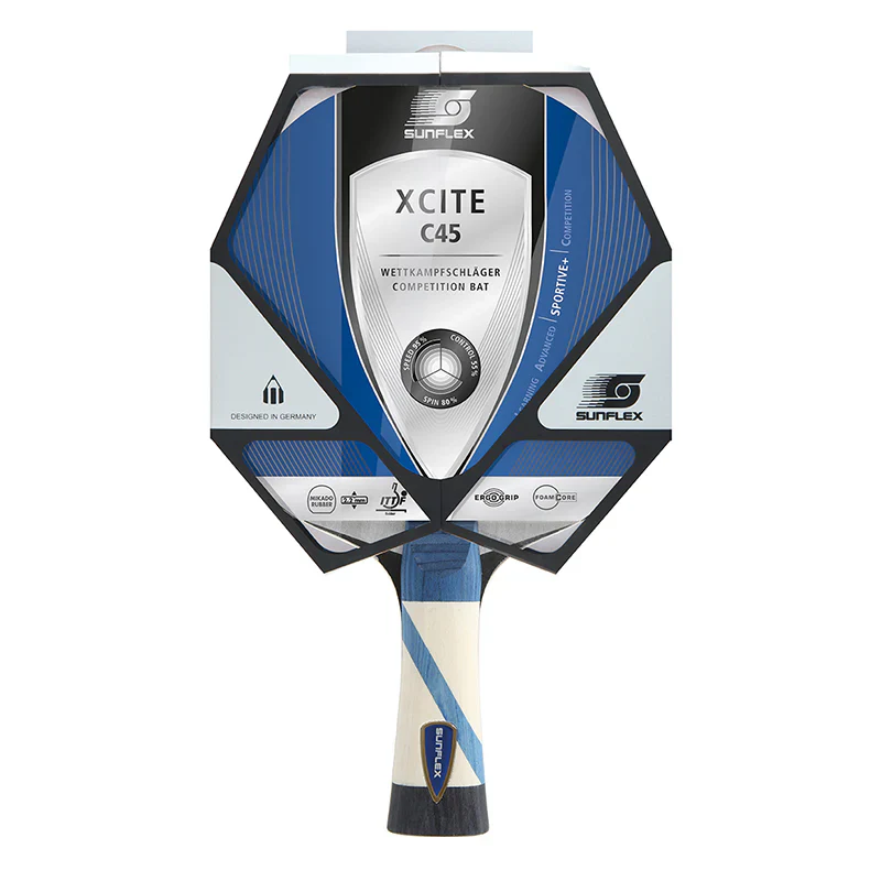 Sunflex XCITE C45 Table Tennis Bat - Image 3