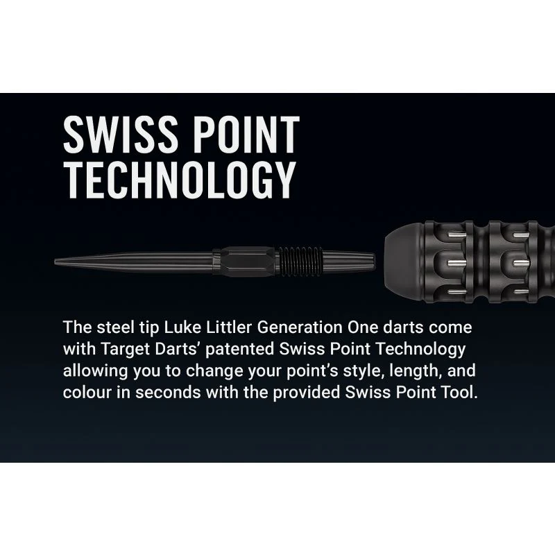 Target Luke Littler 90% Tungsten Steel Tip Darts - Image 5