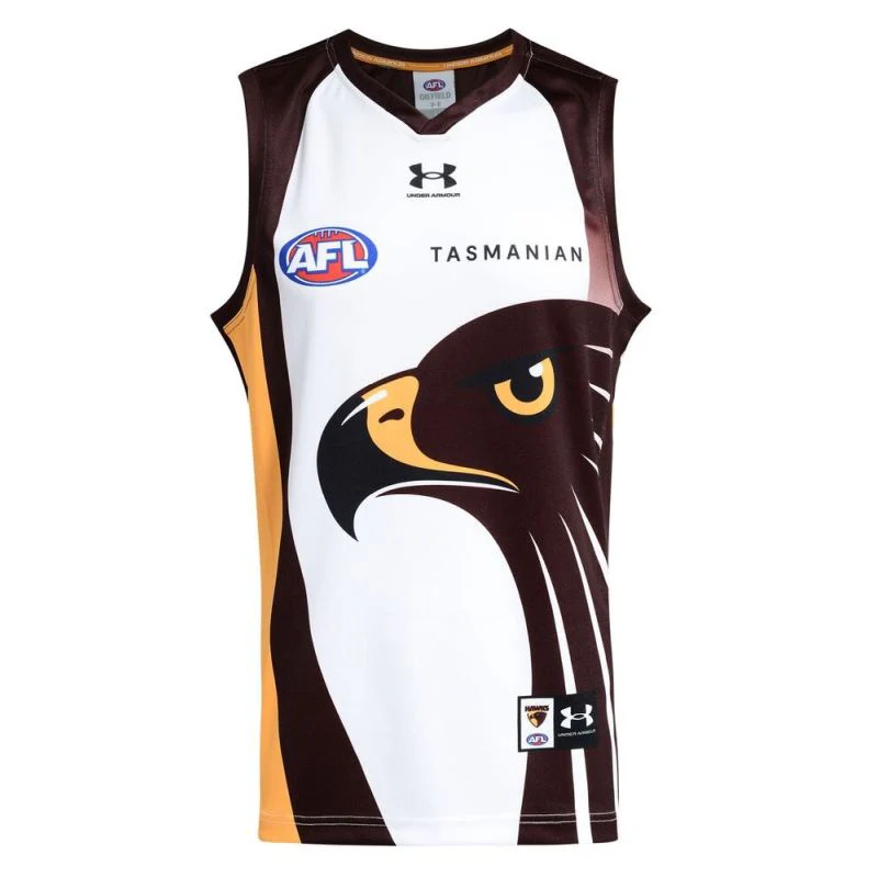 Under Armour Hawthorn Hawks 2026 AFL Clash Kids Replica Guernsey