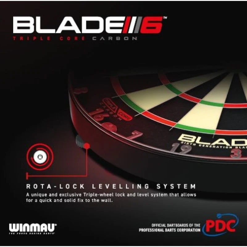 Winmau Blade 6 Triple Core Dartboard - Image 7