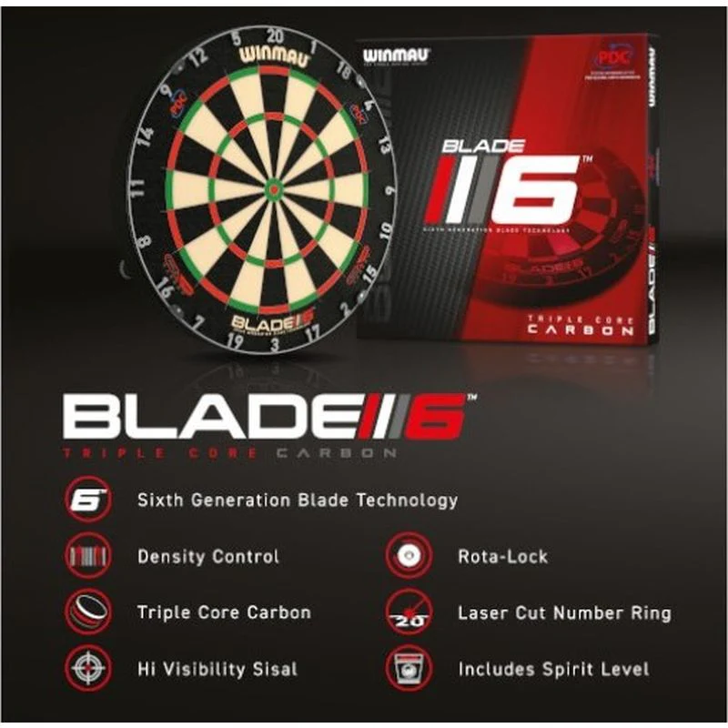 Winmau Blade 6 Triple Core Dartboard - Image 8