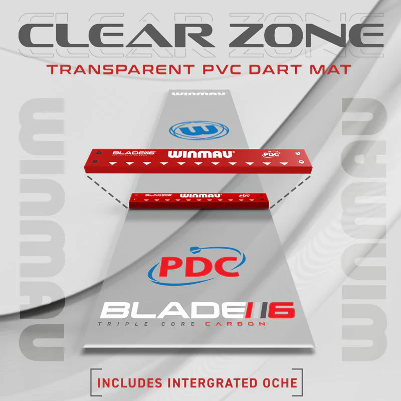 Winmau PDC Clearzone Dart Mat - Image 3