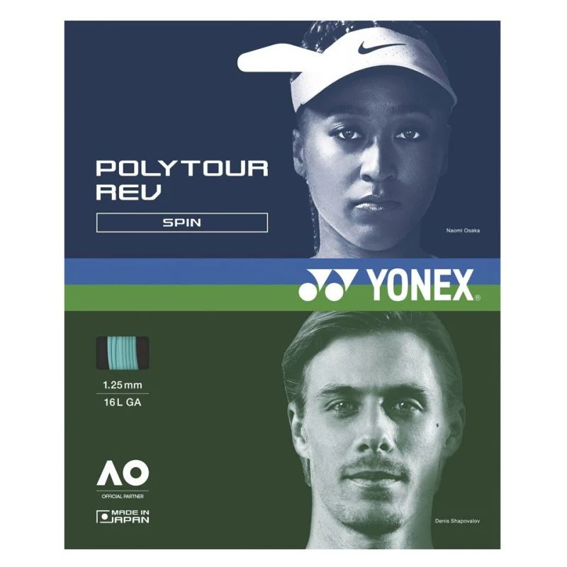 Yonex Poly Tour Rev 1.25 Tennis String Set