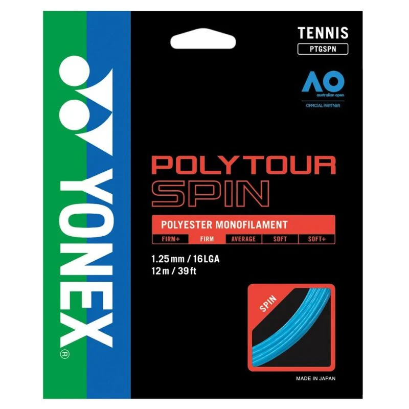 Yonex Poly Tour Spin 1.25 String Set
